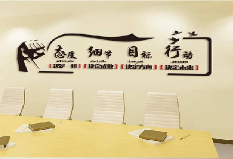 罗甸企业文化墙主要展示什么？