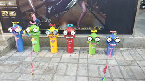 罗甸商业区彩绘