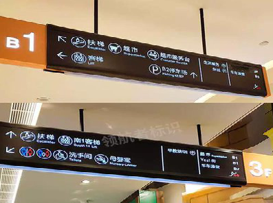 罗甸如何通过商场标识牌引导客流分布？