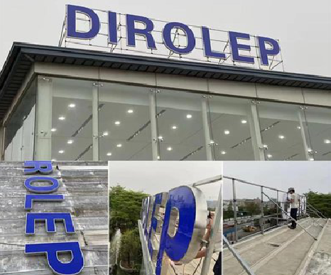 罗甸楼顶发光字安装的注意事项。